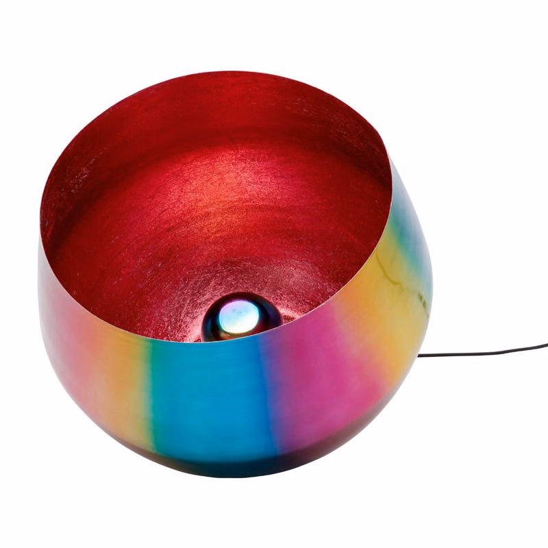 Podlahová lampa Rainbow ružová Ø51cm