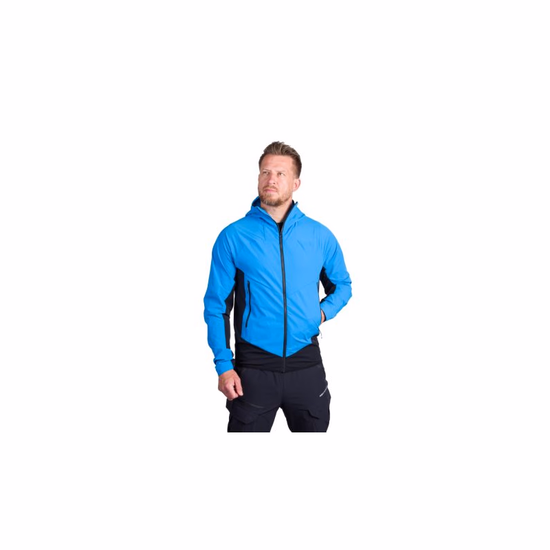 Pánska turistická bunda NORTHFINDER GALILEO-282blueblack