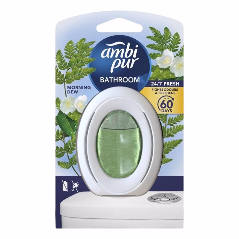 Osviežovač Ambi Pur Bathroom Morning dew 8ml