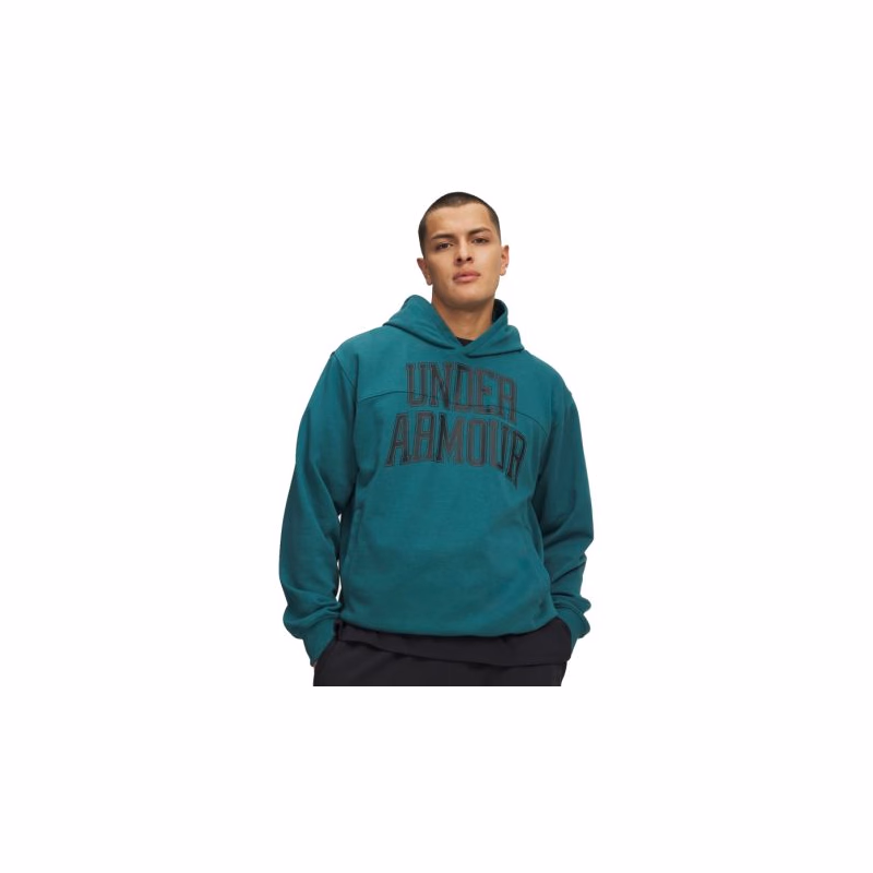 Pánska mikina s kapucňou UNDER ARMOUR UA Rival LW Graphic Hoodie-GRN