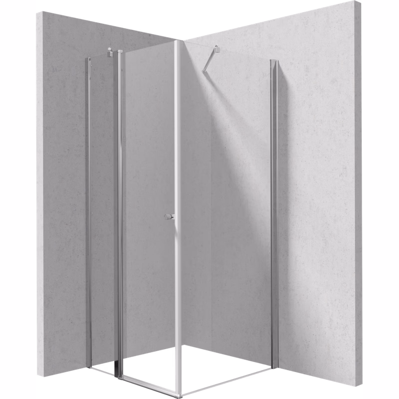 DEANTE/S - Sprchovací kút výklopné 80, pevná stena 70 KTSU042P+KTS_037P KERRIA/0351