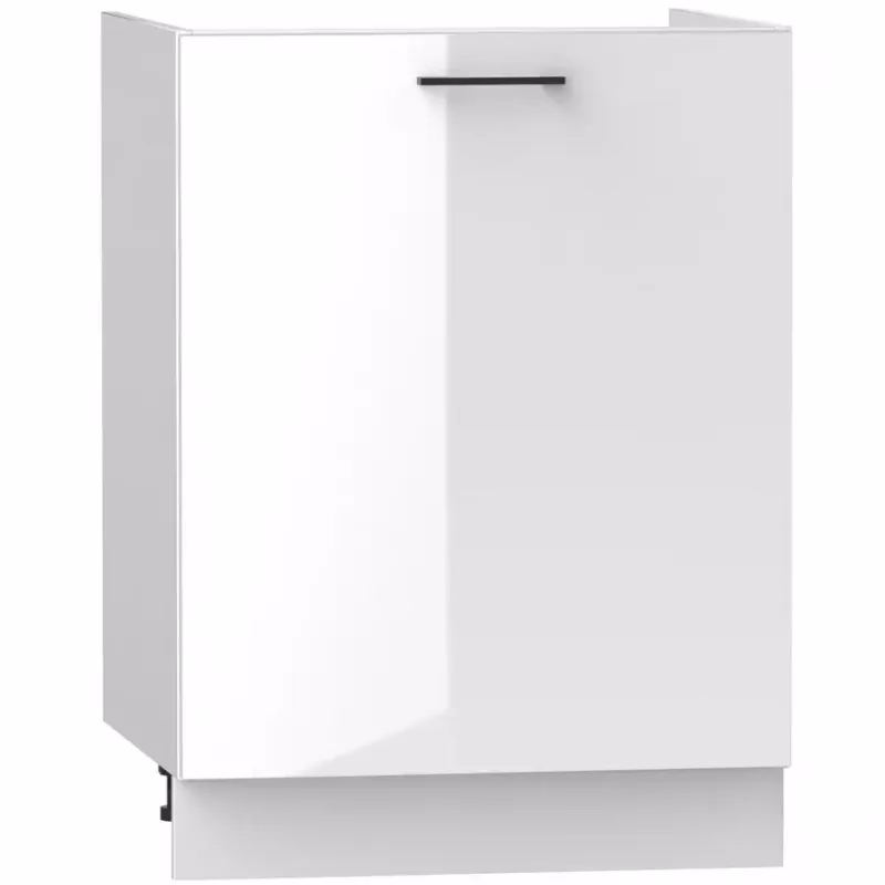 Kuchynská skrinka Oscar D60zl Pl biely lesk/biela