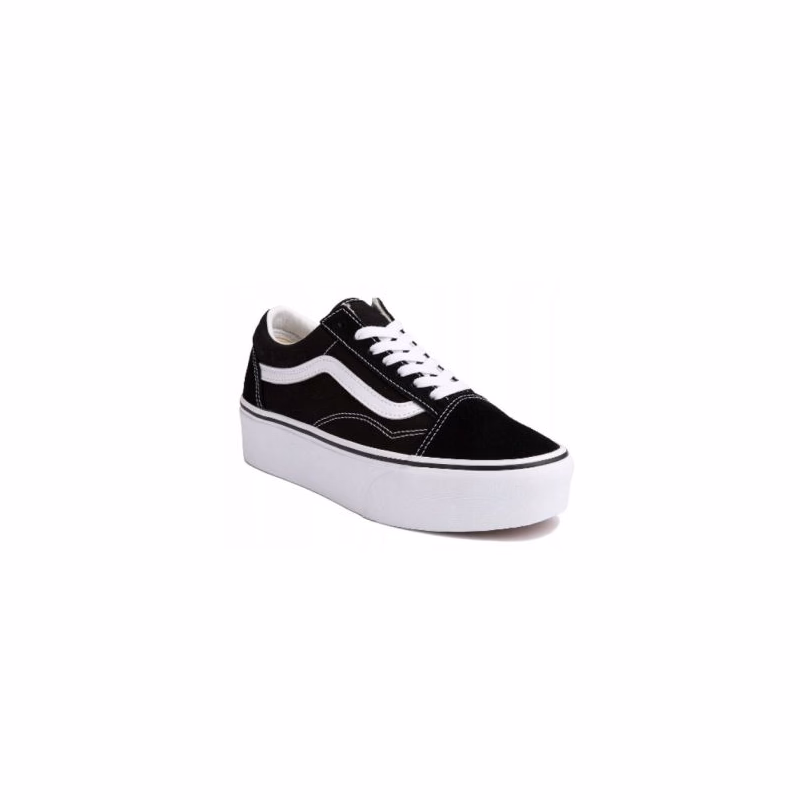 Dámska vychádzková obuv VANS UA Old Skool Platform black white