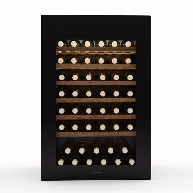 Klarstein Rhone 59 Uno chladnička na víno, 59 fliaš, LED ovládanie, push-to-open, tichá