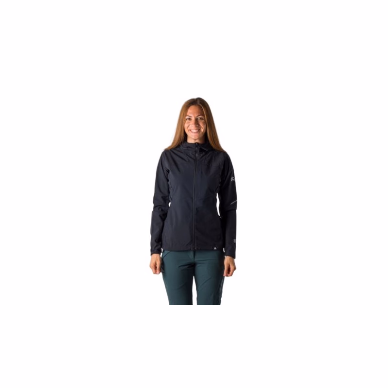 Dámska turistická softshellová bunda NORTHFINDER AMERICA-BU-4972OR-269-black