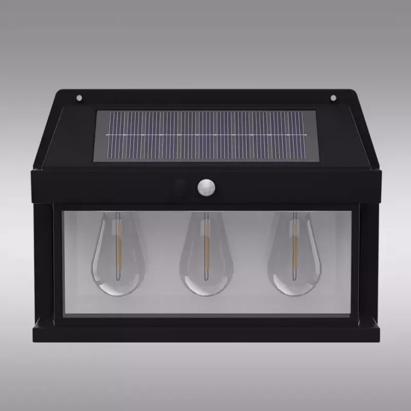 Nástenná lampa solárna snímač pohybu Pir Talin 3 46826 KD3