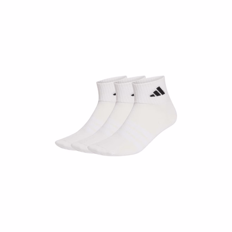 Ponožky ADIDAS 3PACK-T ESS ANK 3P WHITE WHITE BLACK