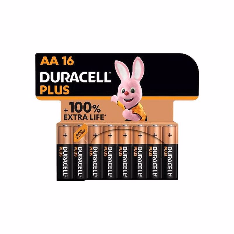 Duracell MN1500B8 Duracell Plus AA 16 Pack