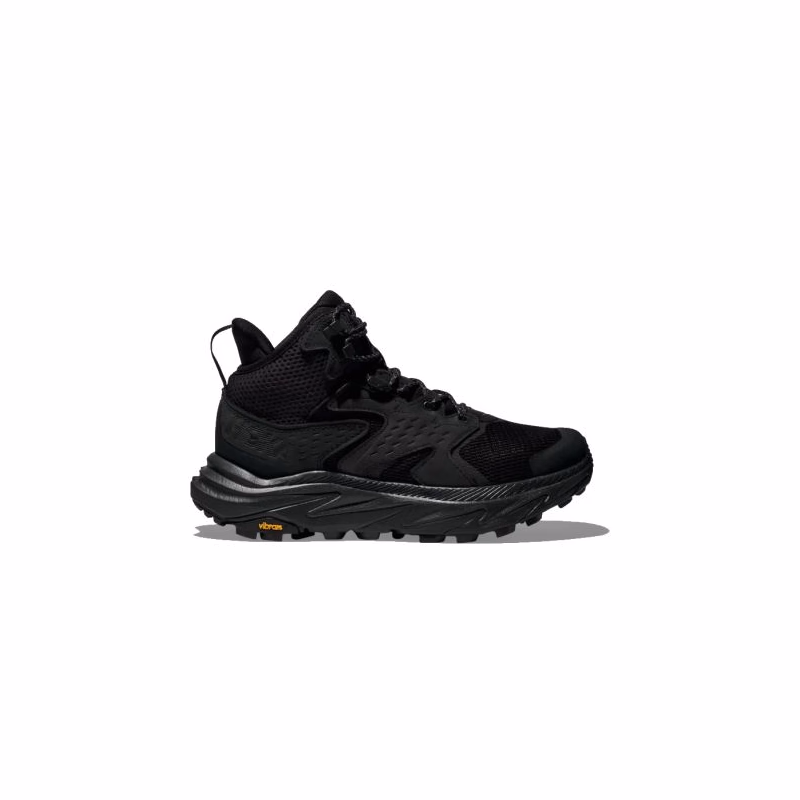 Pánska členková turistická obuv HOKA Anacapa 2 Mid GTX M black black