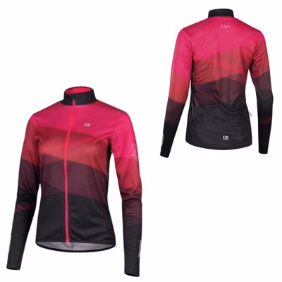 Etape Gaia magenta/čierna - L