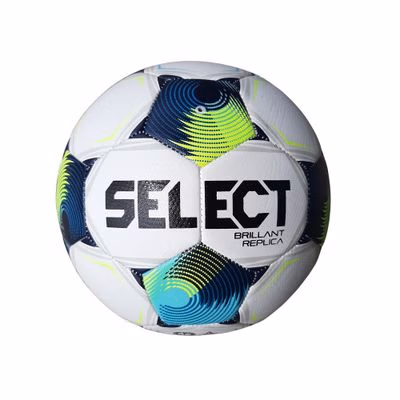 Futbalová lopta SELECT FB Brillant Replica 5 - bielo-modrá