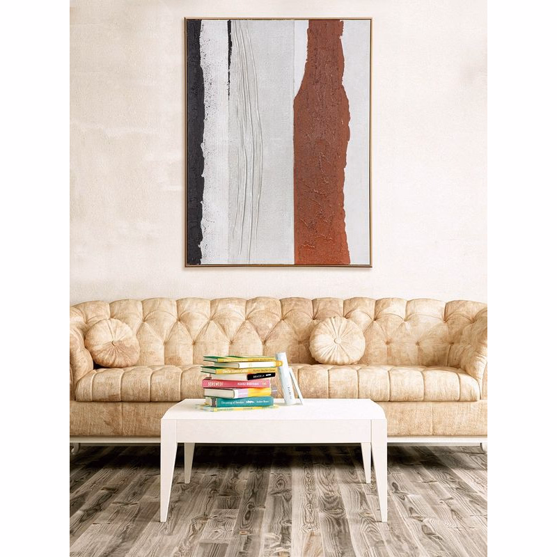 Obdĺžnikový abstraktný obraz Harat, 102 cm