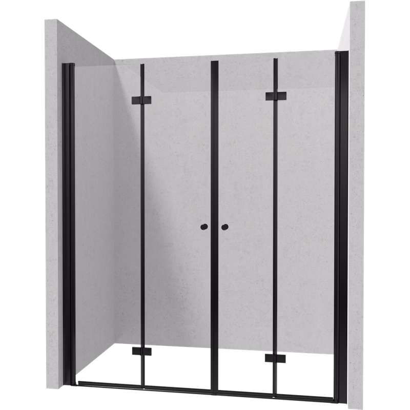 DEANTE/S - Sprchové dvere dvojité skladacie 100x90 KTSXN43P+KTSXN41P KERRIA/0146