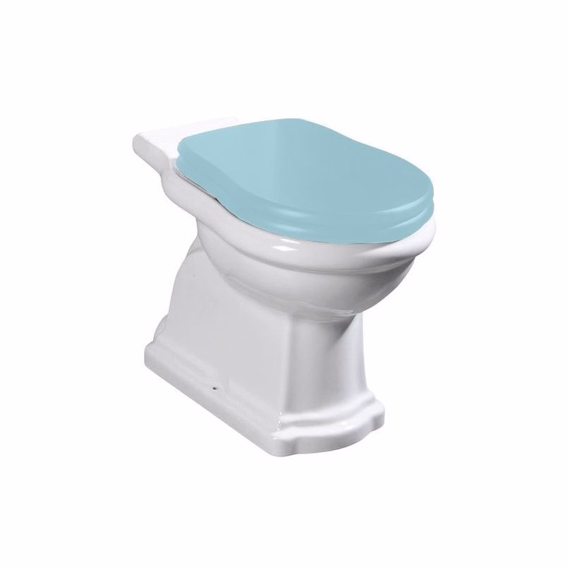 KERASAN - RETRO WC kombi misa 38,5x72cm, spodný odpad, biela 101201