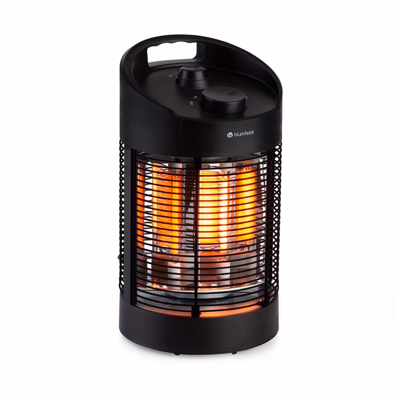 Blumfeldt Heat Guru 360 Mini, infračervený ohrievač, 700/350 W, oscilácia, čierny