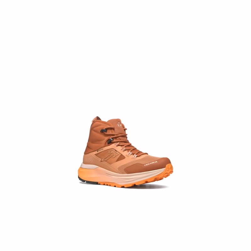 Dámska členková turistická obuv TECNICA Agate S MID GTX, light brown coral