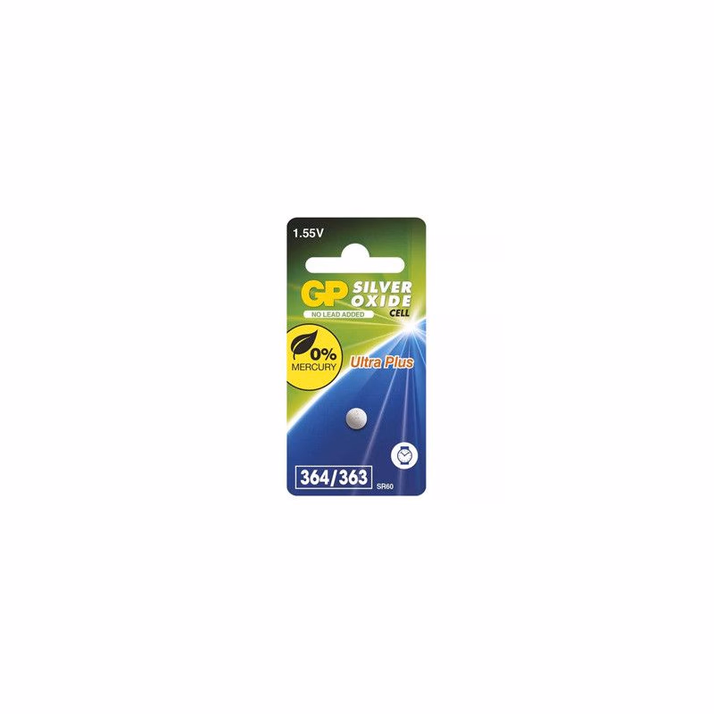 GP Jednorazové striebrooxidové batérie SR621SW, 1-pack