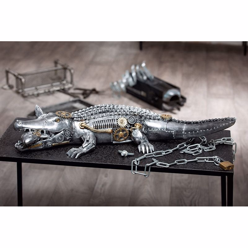 Krokodíl postava "Steampunkový krokodíl"