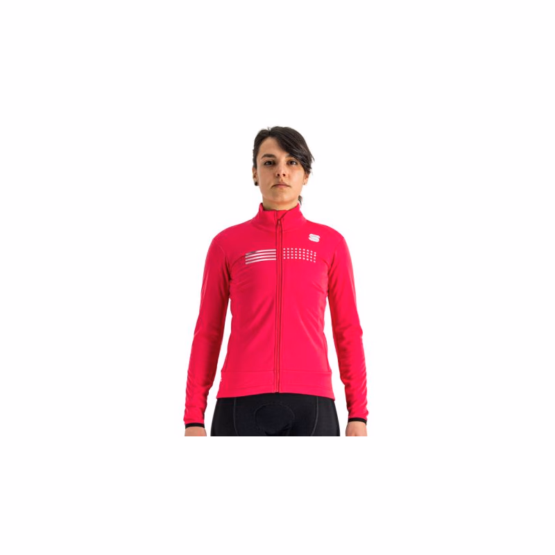 Dámska cyklistická bunda SPORTFUL Tempo w jacket, raspberry
