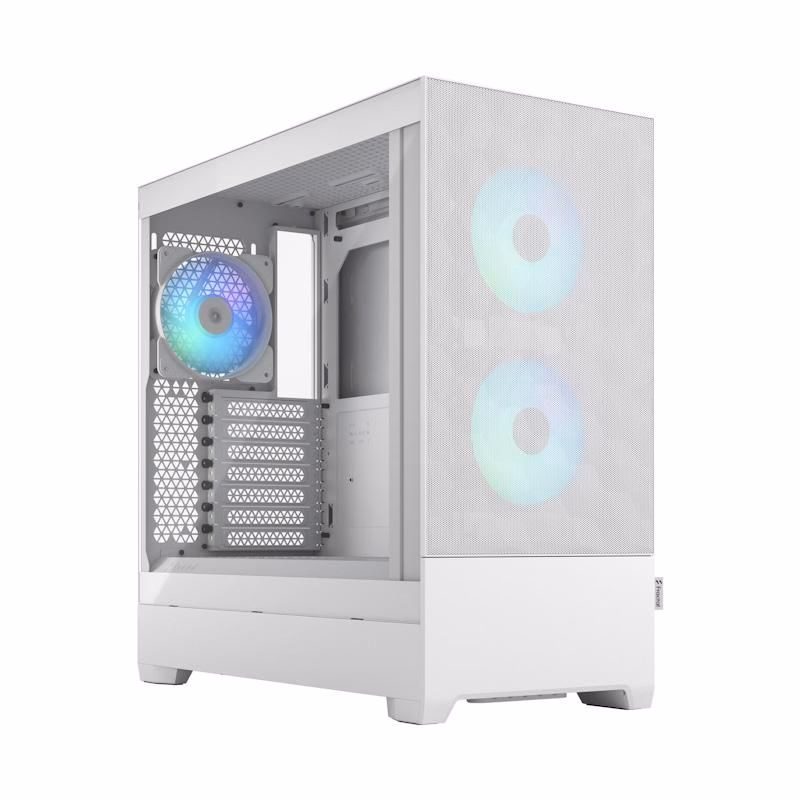 Fractal Design Pop Air RGB White TG Clear Tint/Midi Tower/Transpar./Biela