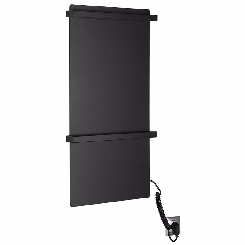 SAPHO - ELMIS elektrický sušiak uterákov 400x800 120 W, hliník, čierny mat EB430