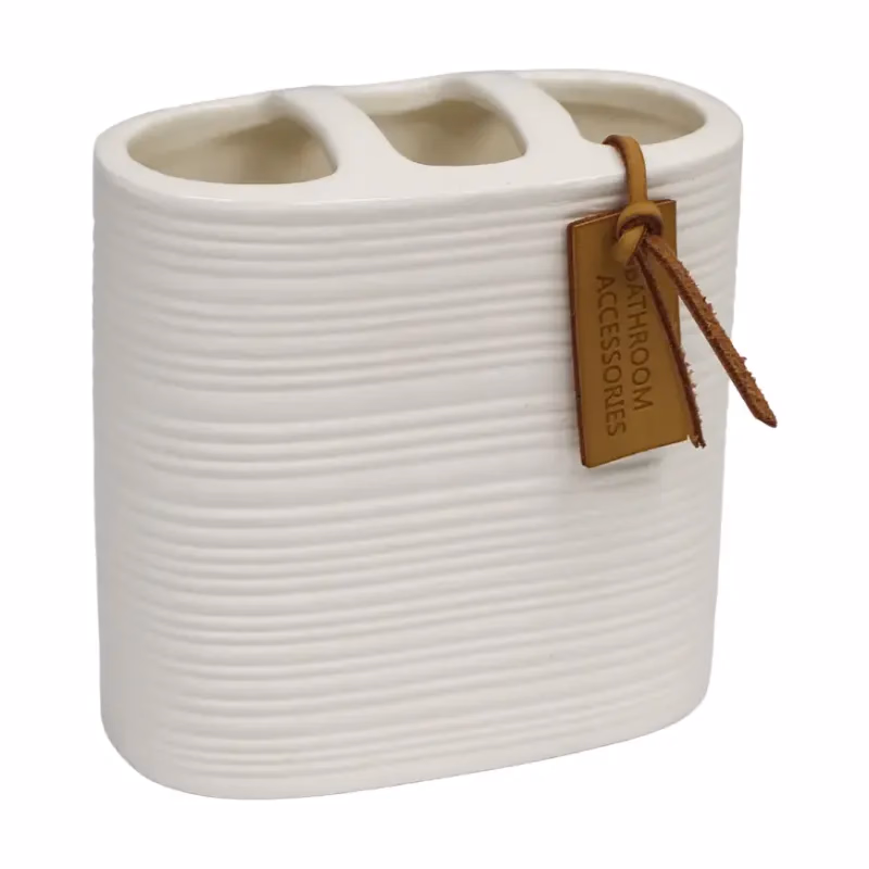 Pohár na zubné kefky CE-2266 ivory