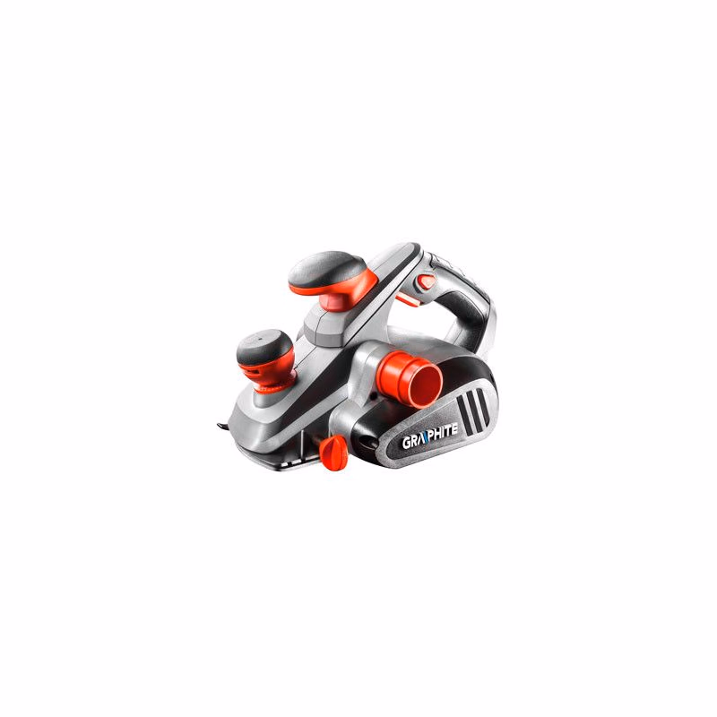 Hoblík Graphite 59G678, elektrika (kábel), 850W, 16500ot./min, 82mm, 3mm, 0-12mm, ergonomický tvar