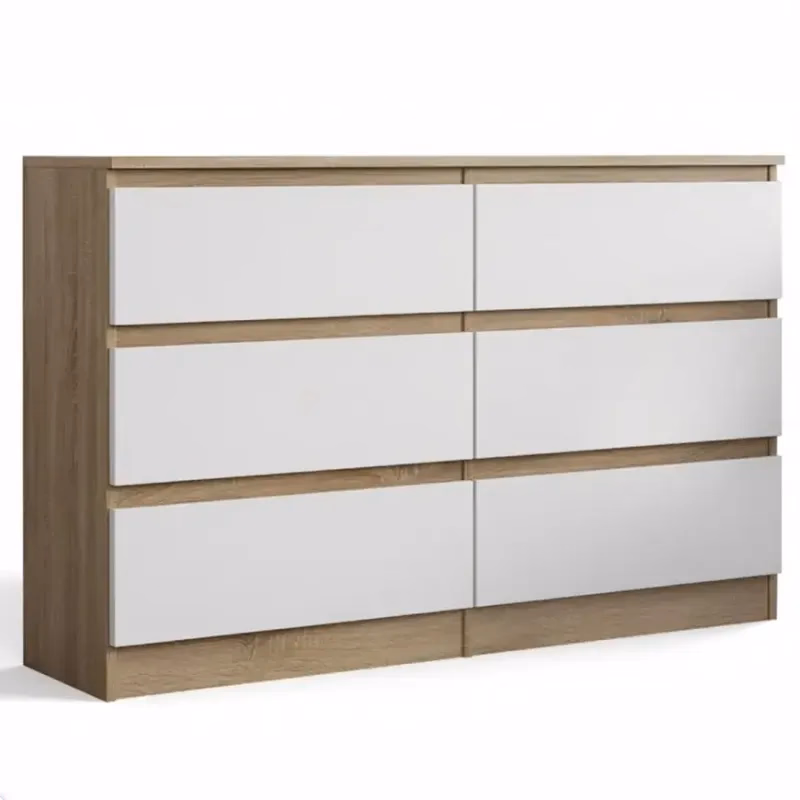 Komoda Alana II Biely/Sonoma