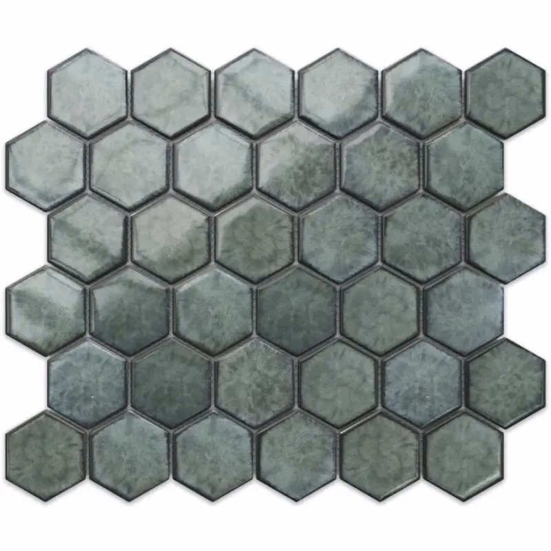 Mozaika hexagon Green Nori 25,7/29,7