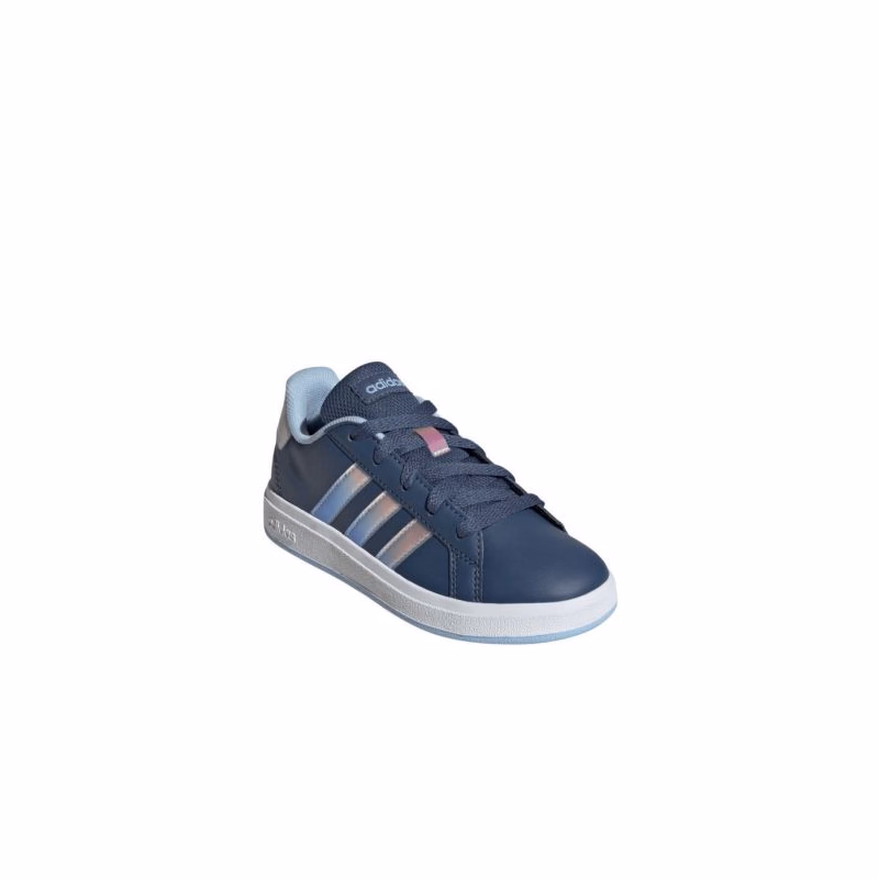 Dievčenská rekreačná obuv ADIDAS Grand Court 2.0 Jr preloved ink cloud white clear sky