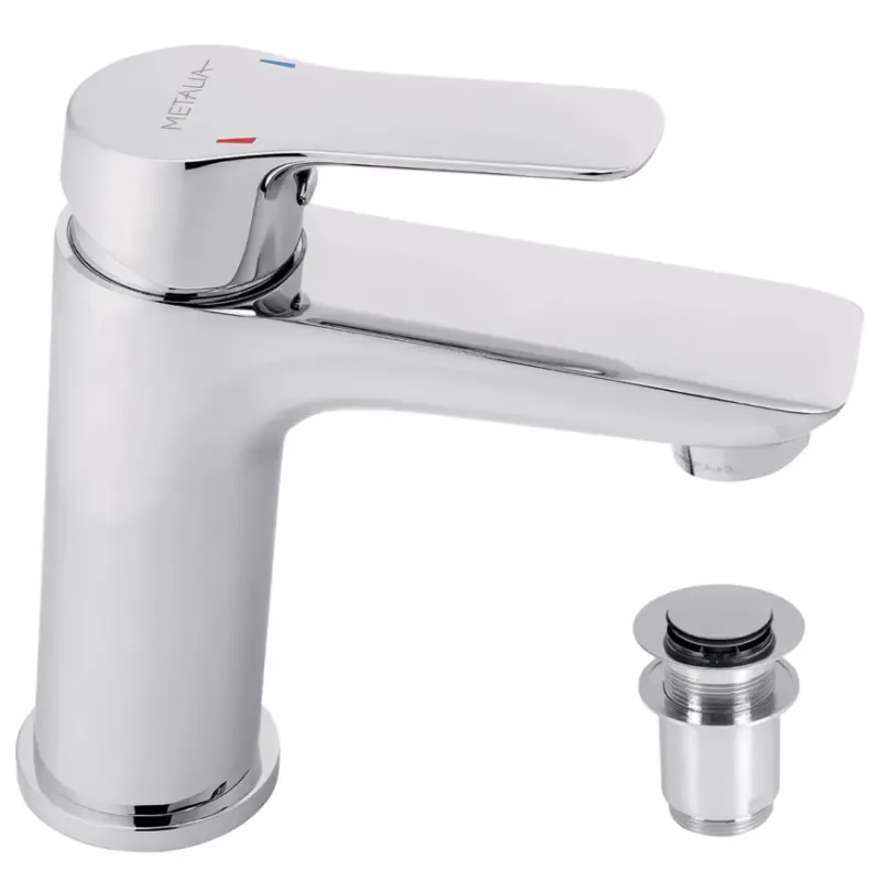 Umývadlová batéria s výpusťou 54002.0 Metalia 54 chróm