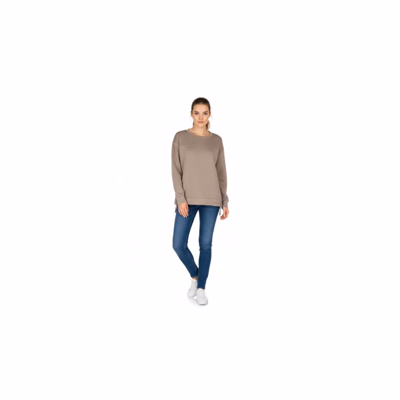 Dámska mikina VOLCANO B- SANI-102-BEIGE