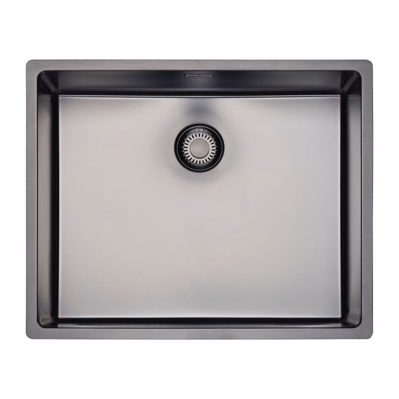 Reginox Nerezový drez Reginox New York 50x40, R35146, Gun Metal Silver R35146