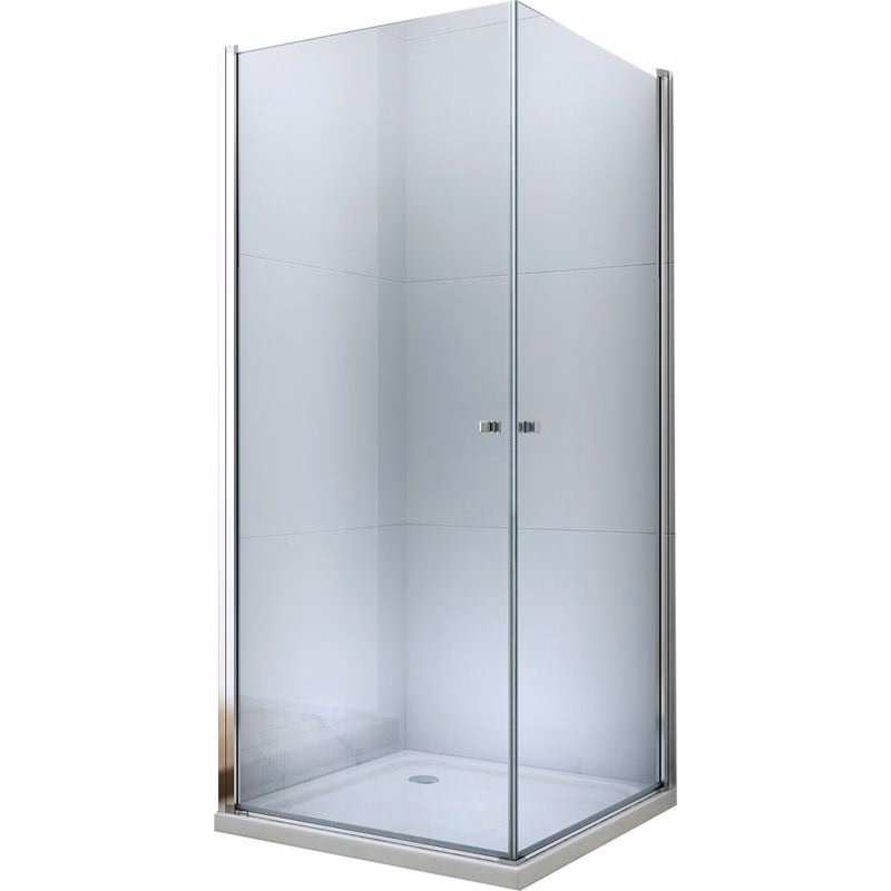 MEXEN/S - PRETORIA duo sprchovací kút 70x70, transparent, chróm 852-070-070-02-00