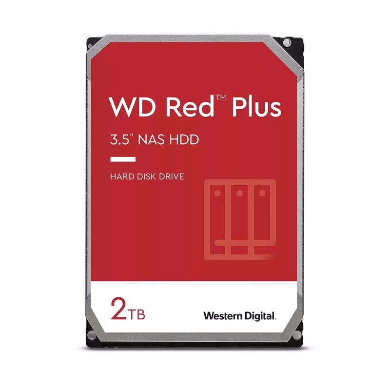 WD Red Plus/2TB/HDD/3.5"/SATA/5400 RPM/3R