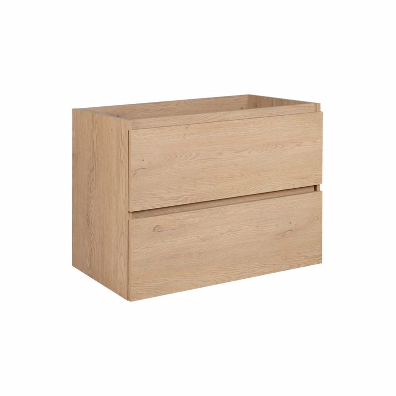 Elvisia Skrinka pod umývadlo SIMPLE Light oak | 80 cm