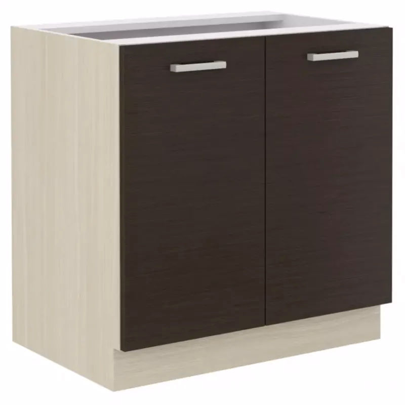 Skrinka do kuchyne Wiktoria chamonix/legno 80ZL 2F BB
