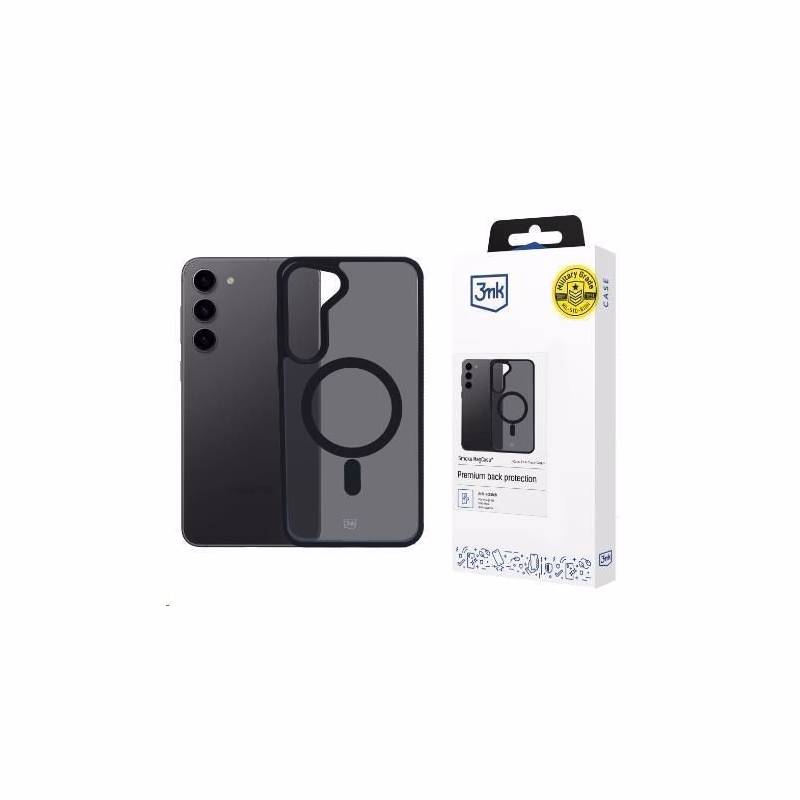 3mk ochranný kryt Smoke MagCase pre Samsung Galaxy S25
