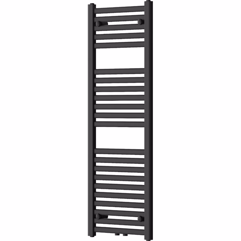 MEXEN - Hades vykurovací rebrík/radiátor 1200 x 400 mm, 465 W, čierna (W104-1200-400-00-70) 2. akosť