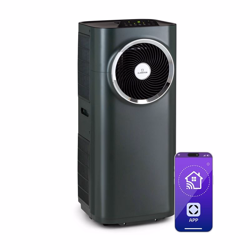 Klarstein Kraftwerk Eco Smart 11, mobilná klimatizácia 3 v 1, 11 500 BTU, diaľkové ovládanie, ovládanie pomocou aplikácie