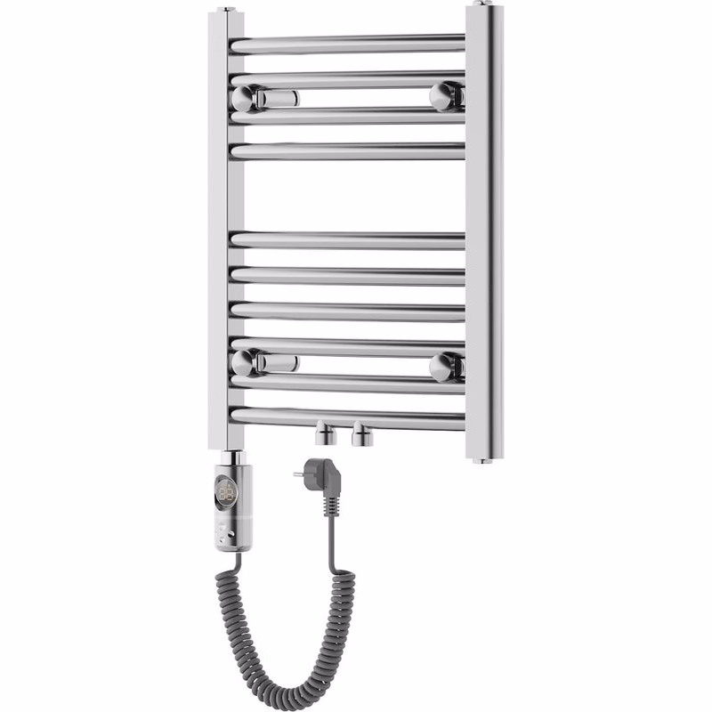 MEXEN/S - Ares radiátor + vykurovacia tyč 500 x 400 mm, 300 W, chróm W102-0500-400-2300-01