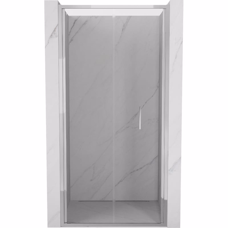 MEXEN - Exo skladacie sprchové dvere 60, transparent, chróm 816-060-000-01-00