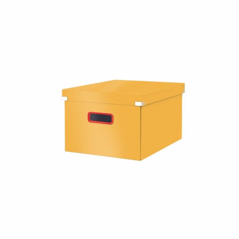 LEITZ Univerzálna krabica Click&Store COSY, veľkosť M (A4), teplá žltá