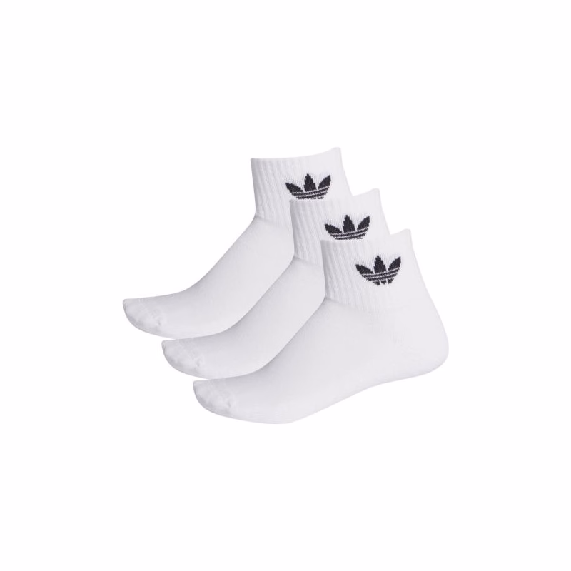Ponožky ADIDAS ORIGINALS 3 PACK - MID ANKLE SCK-WHIT