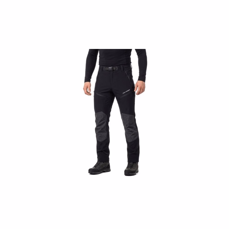 Pánske turistické nohavice NORTHFINDER LEONE-270blackblack