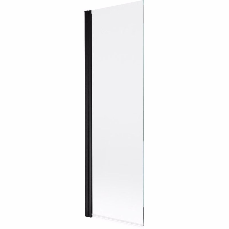 MEXEN - MIST vaňová zástena 70x150 cm 6mm 1-s, čierna, číra 8A9-070-001-70-00