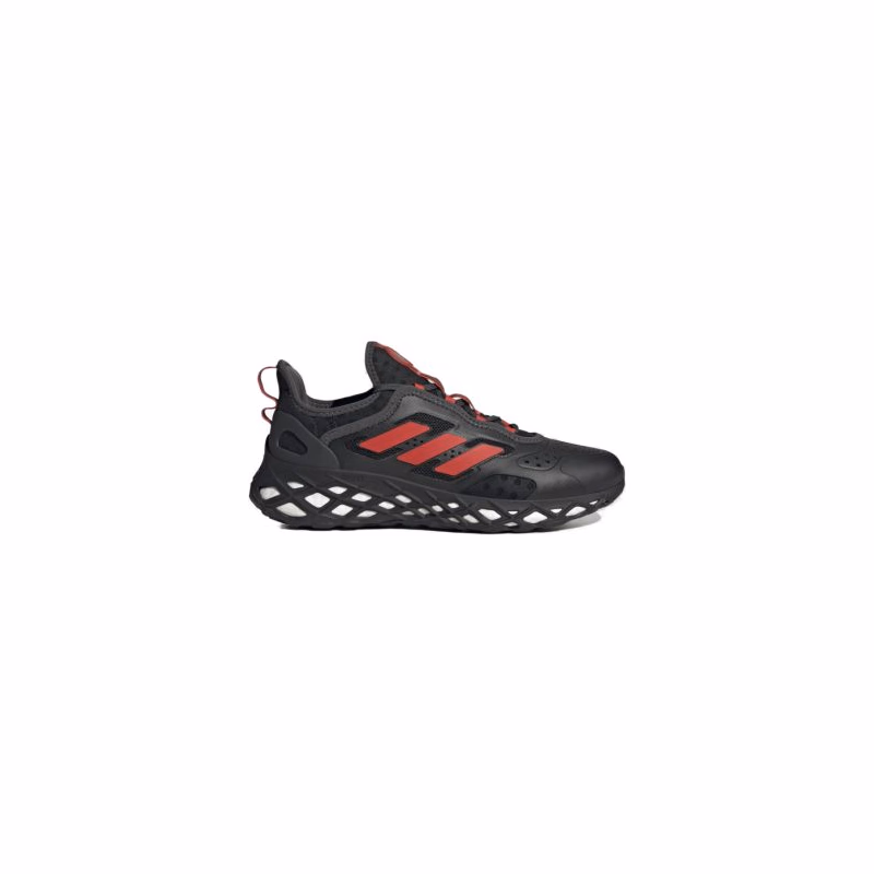 Pánska rekreačná obuv ADIDAS Web Boost core black red carbon
