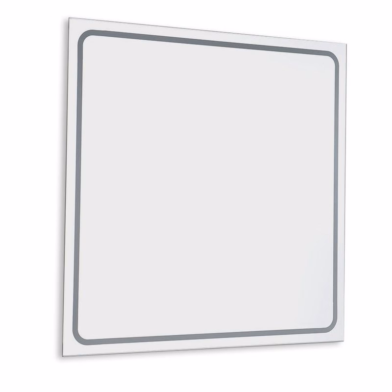 SAPHO - GEMINI zrkadlo s LED osvetlením 70x70cm GM070