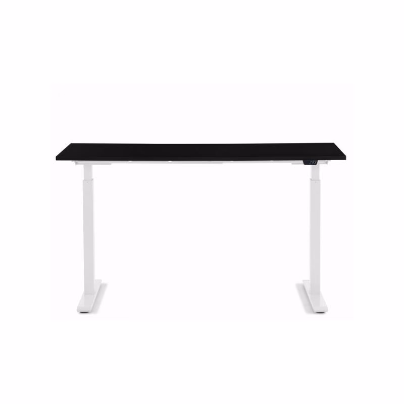 Office Smart písací stôl 140x60 cm biely/čierny