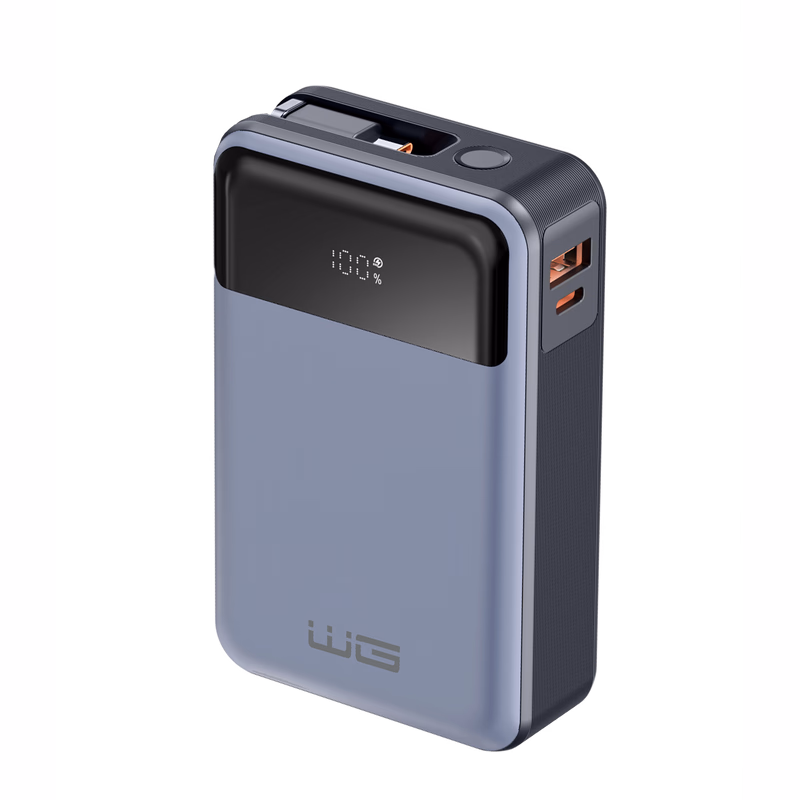 WG - Power Bank 20000 mAh, USB-C PD 65W, čierna